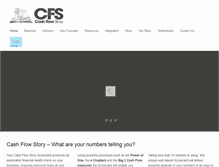 Tablet Screenshot of cashflowstory.com